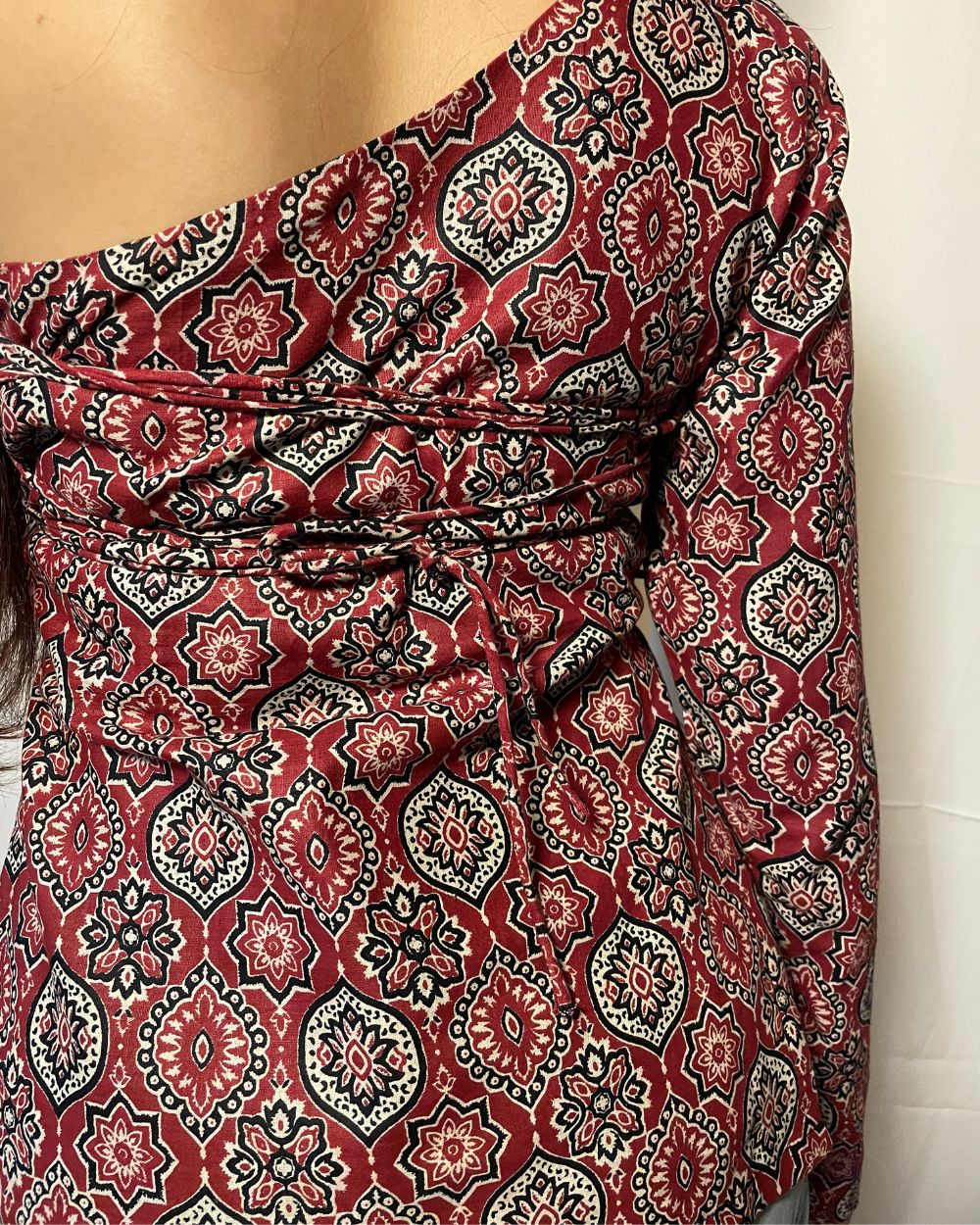 Poo - ajrakh short kurti - Image 5