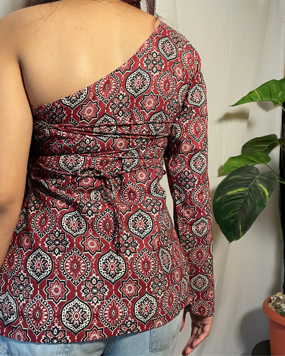 Poo - ajrakh short kurti - Image 6