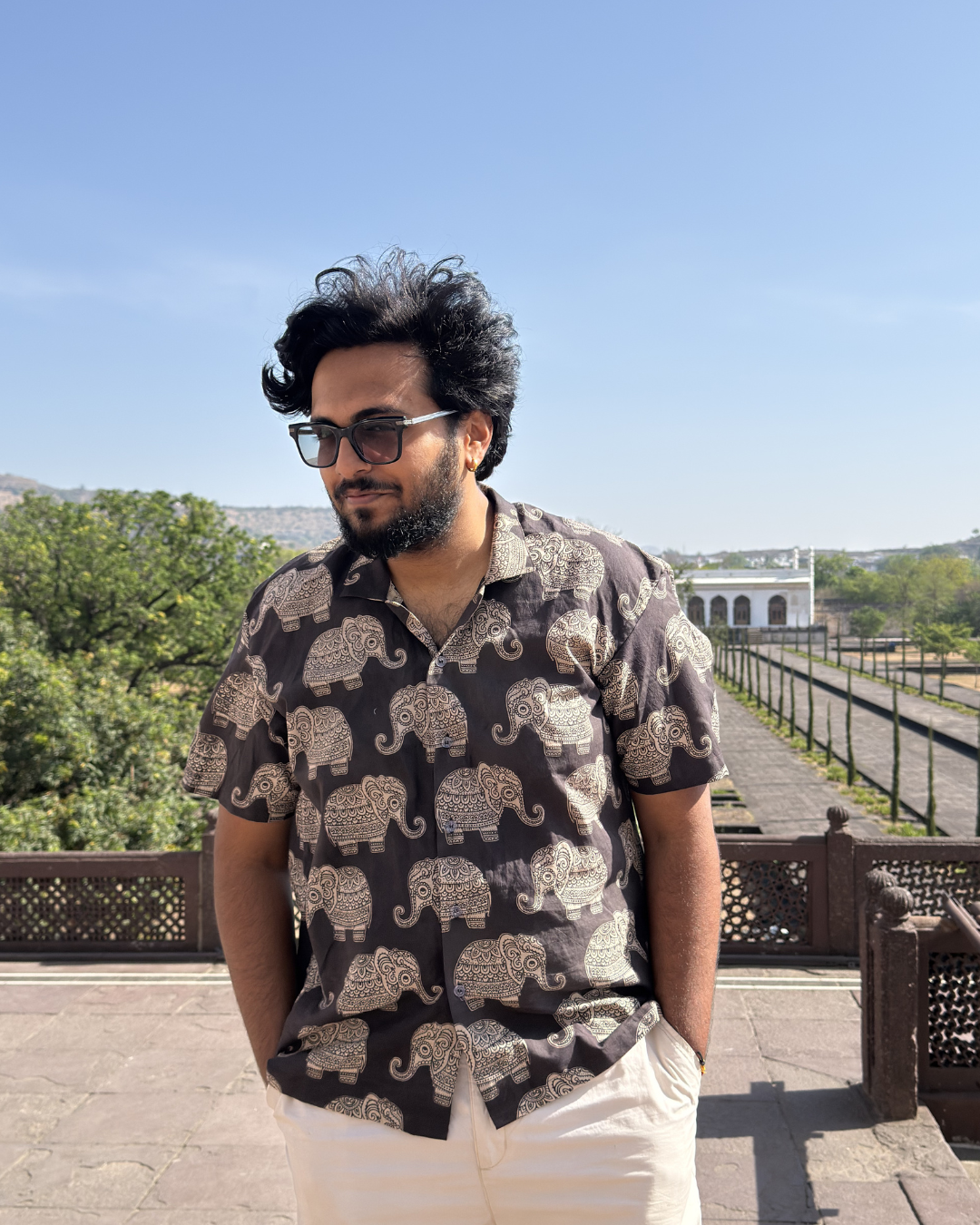 Gaja - kalamkari half sleeved shirt - Image 3
