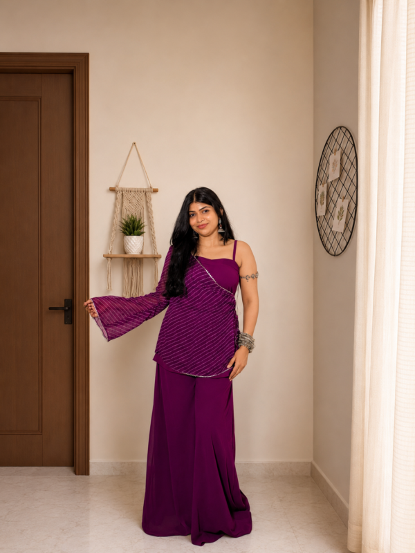 Manva - leheriya kurti set