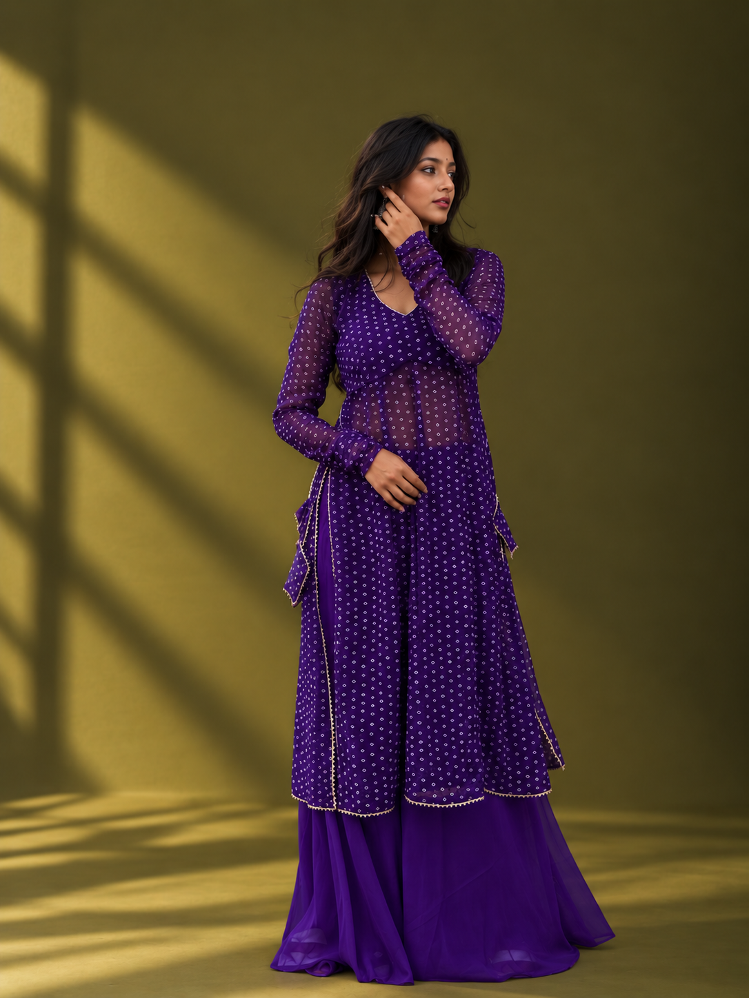 Leher Anarkali Set - Image 4