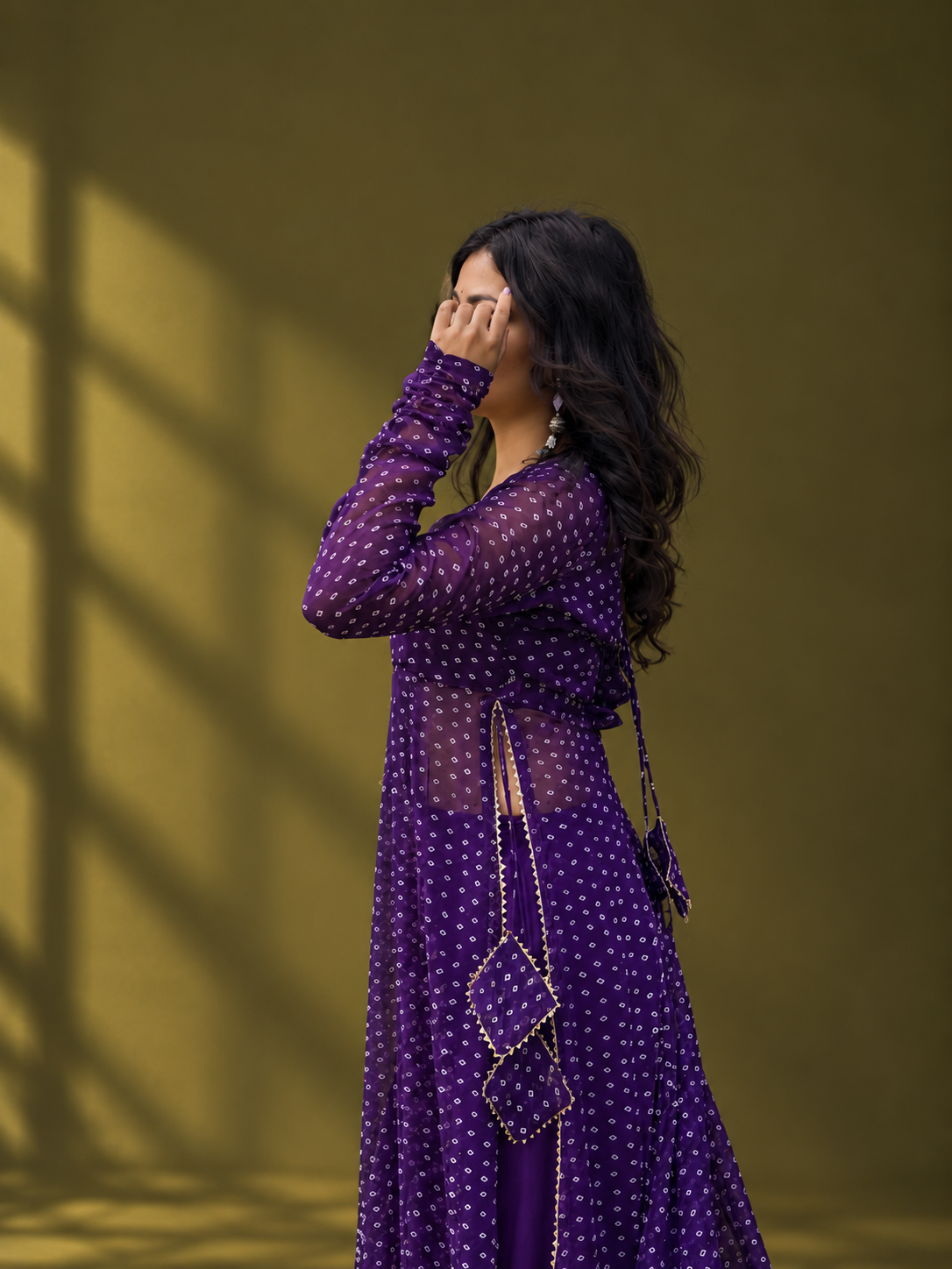 Leher Anarkali Set - Image 3